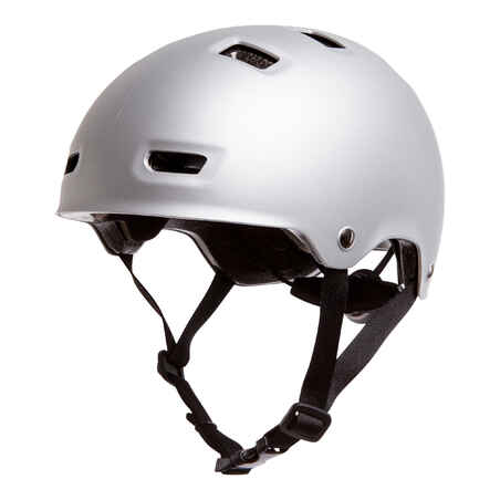 Helm Sepatu Roda Skateboard Skuter MF500 - Abu-abu