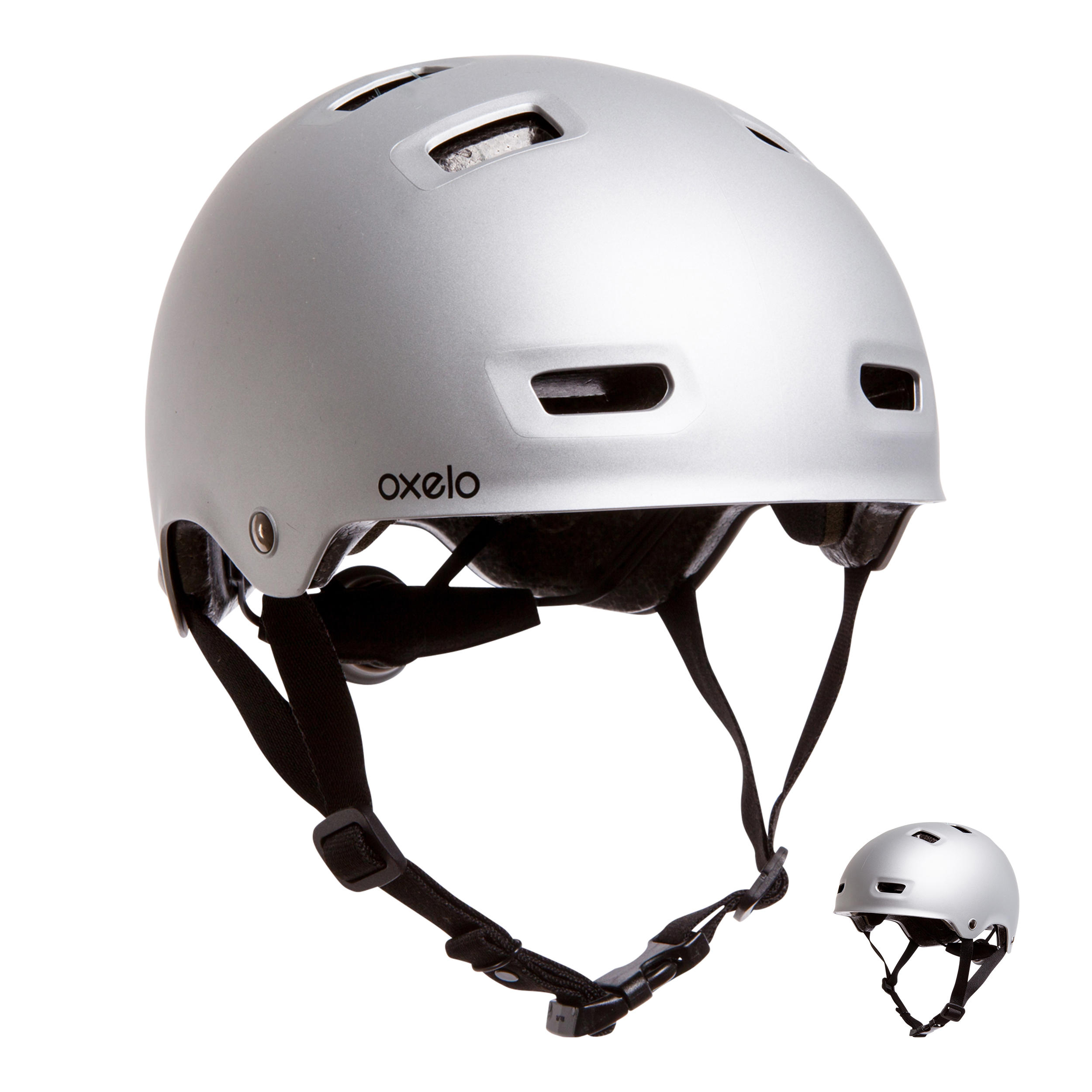 Kask na rolki, deskorolkę, hulajnogę Oxelo MF500 OXELO Decathlon