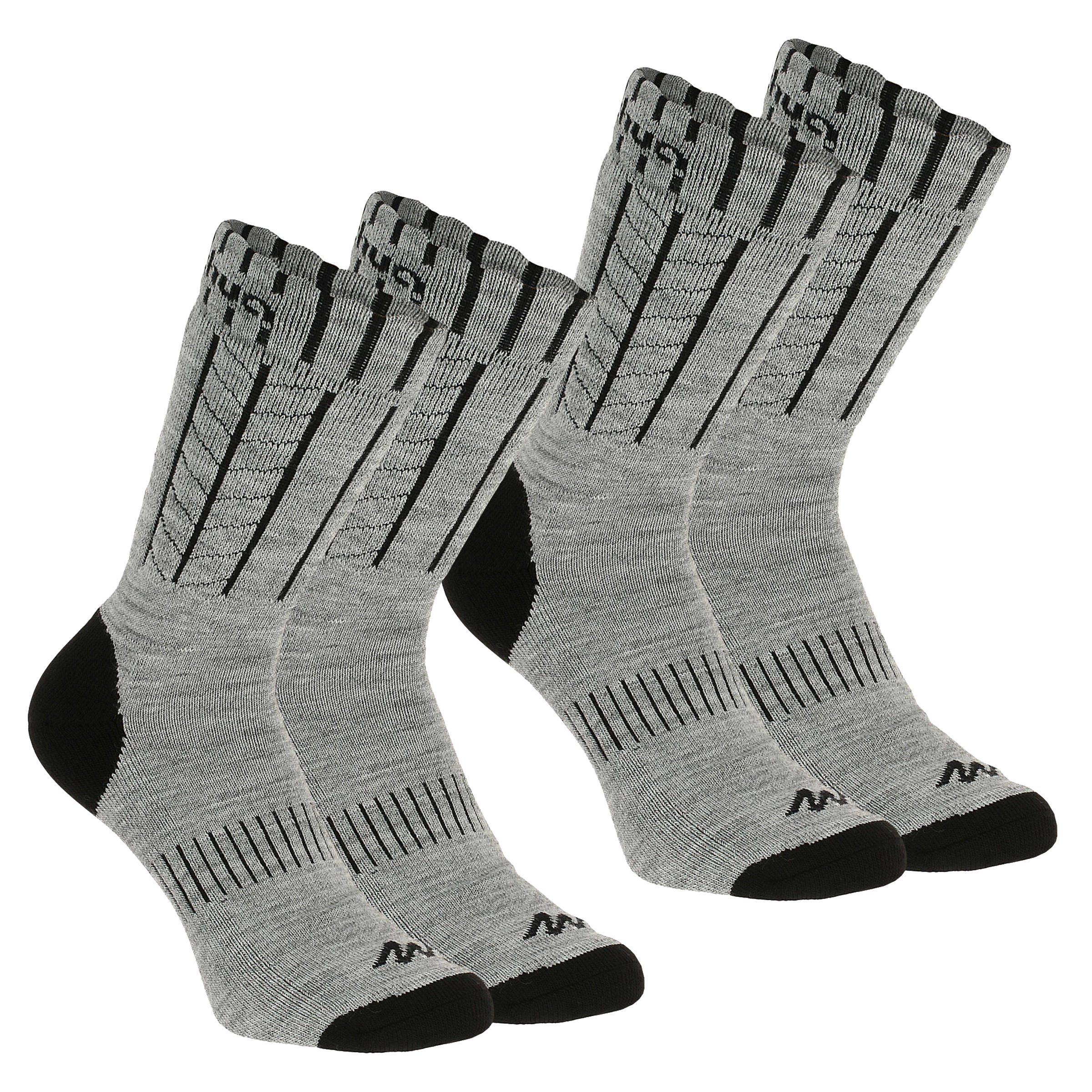 Adult Warm Mid Walking Socks - SH100 X 