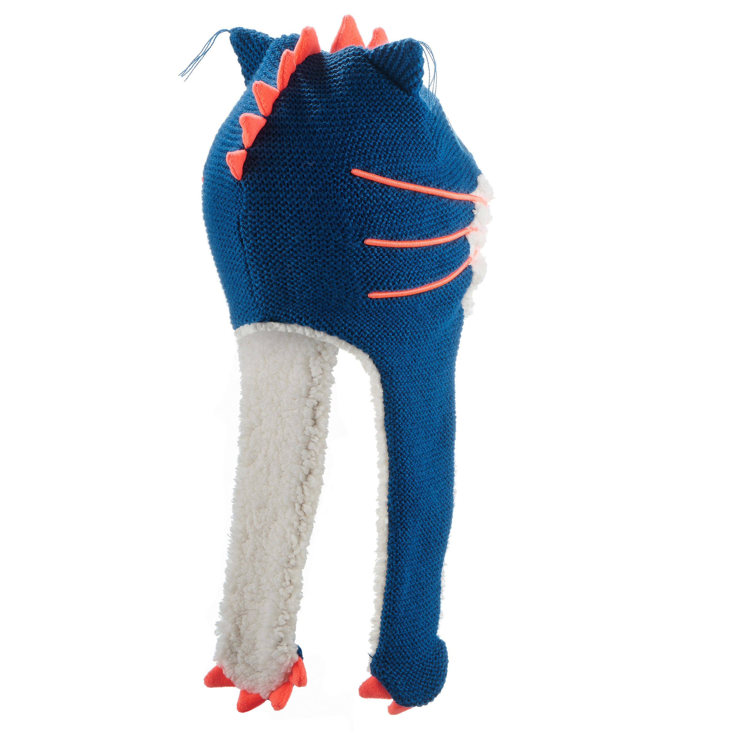 Kids’ Peruvian Ski Hat Monstercat - Blue -  5