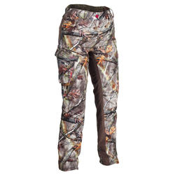 PANTALON FEMME CHASSE CHAUD CAMOUFLAGE 500