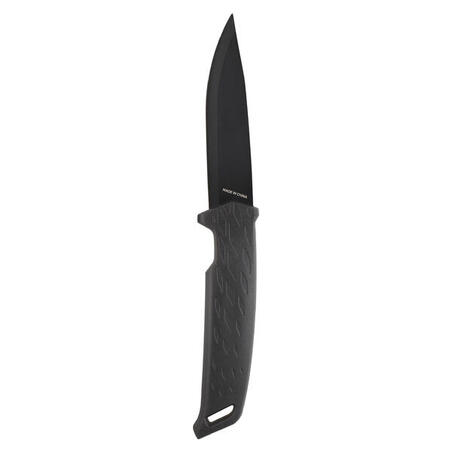 Lovački nož SIKA 100 s fiksiranim sečivom i crnom drškom