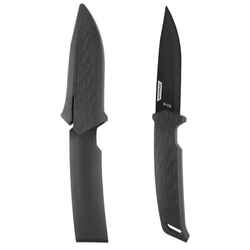 Fixed-blade hunting knife Sika 100 10cm - Black GRIP