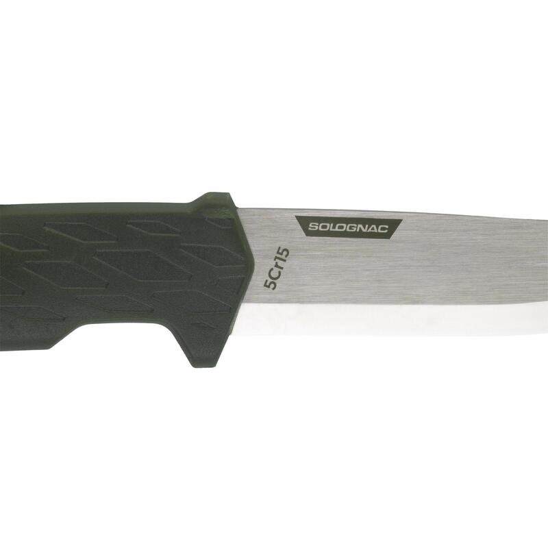 Coltello caccia fisso 10 cm GRIP SIKA 100 verde