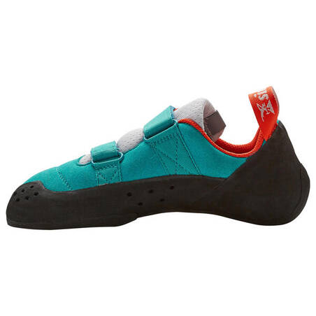 CLIMBING SHOES  ROCK+ - TURQUOISE