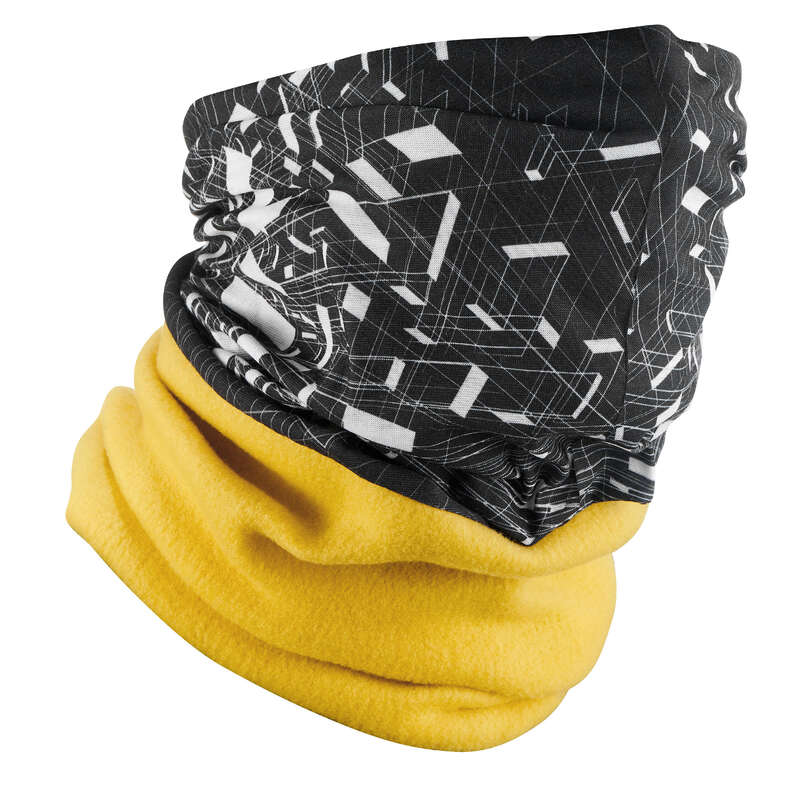 WEDZE HUG ADULT SKIING NECK WARMER OCHRE Decathlon