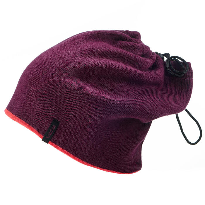 Reverse Ski Neck WarmerBlack/Grey Decathlon