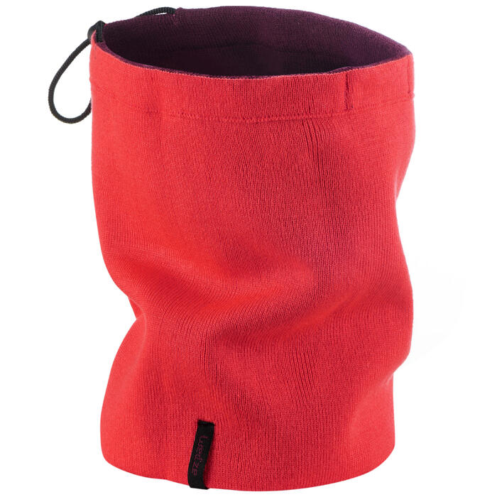 Reverse Ski Neck WarmerBlack/Grey Decathlon