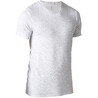 Men's Gym T-Shirt Slim Fit 500 - White