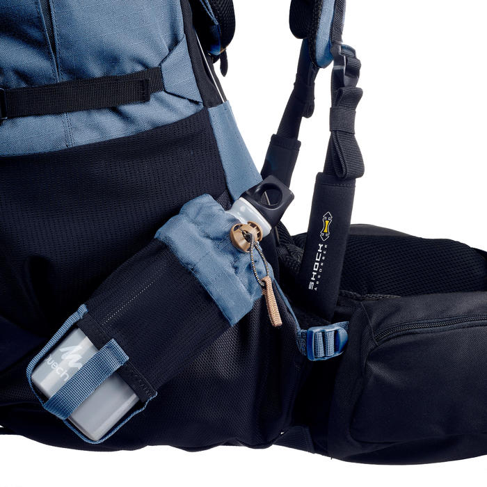 Forclaz Backpack dames Trek 900 50 l +10 l Symbium blauw Decathlon.nl