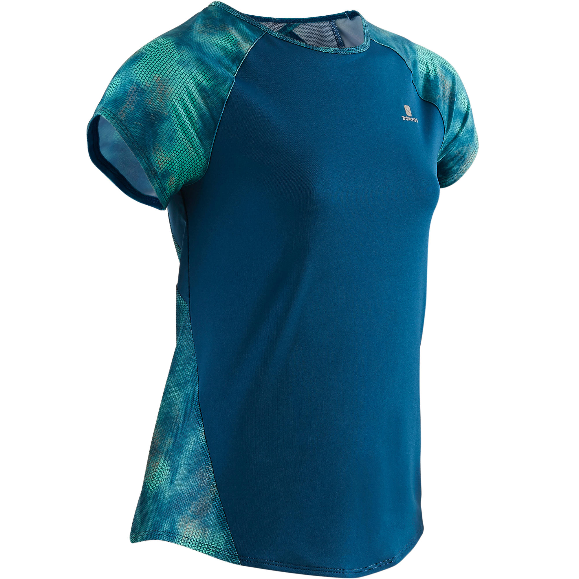 tee shirt fille bleu