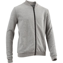 Veste 100 Gym garçon gris