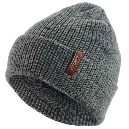 KIDS’ SKI HAT - FISHERMAN - GREY