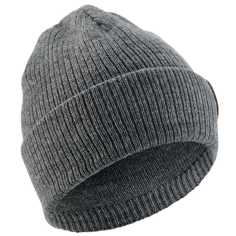 JUNIOR SKI AND SNOWBOARD HEADWEAR Skiing - JR HAT FISHERMAN - GREY WEDZE - Ski Wear