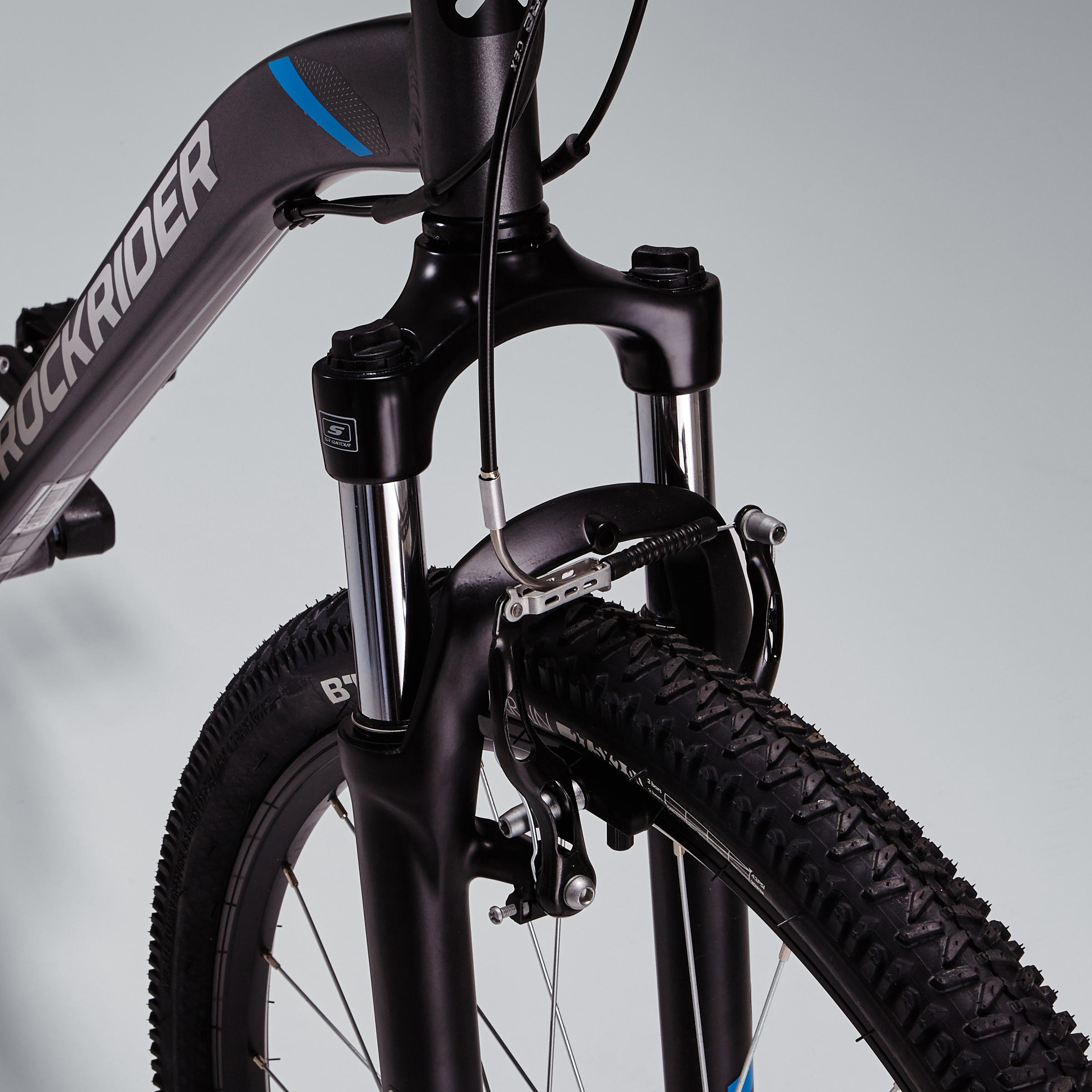 Ajustar la horquilla de la BTT ROCKRIDER ST 100