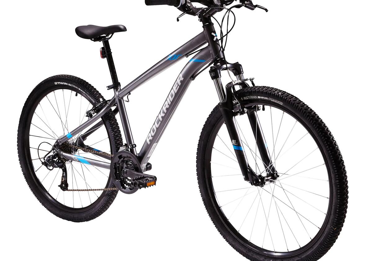 MTB ROCKRIDER ST 100 grijs 8400335