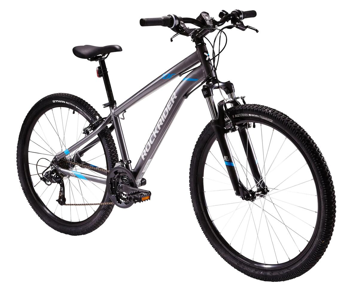 MTB ROCKRIDER ST 100 Grijs