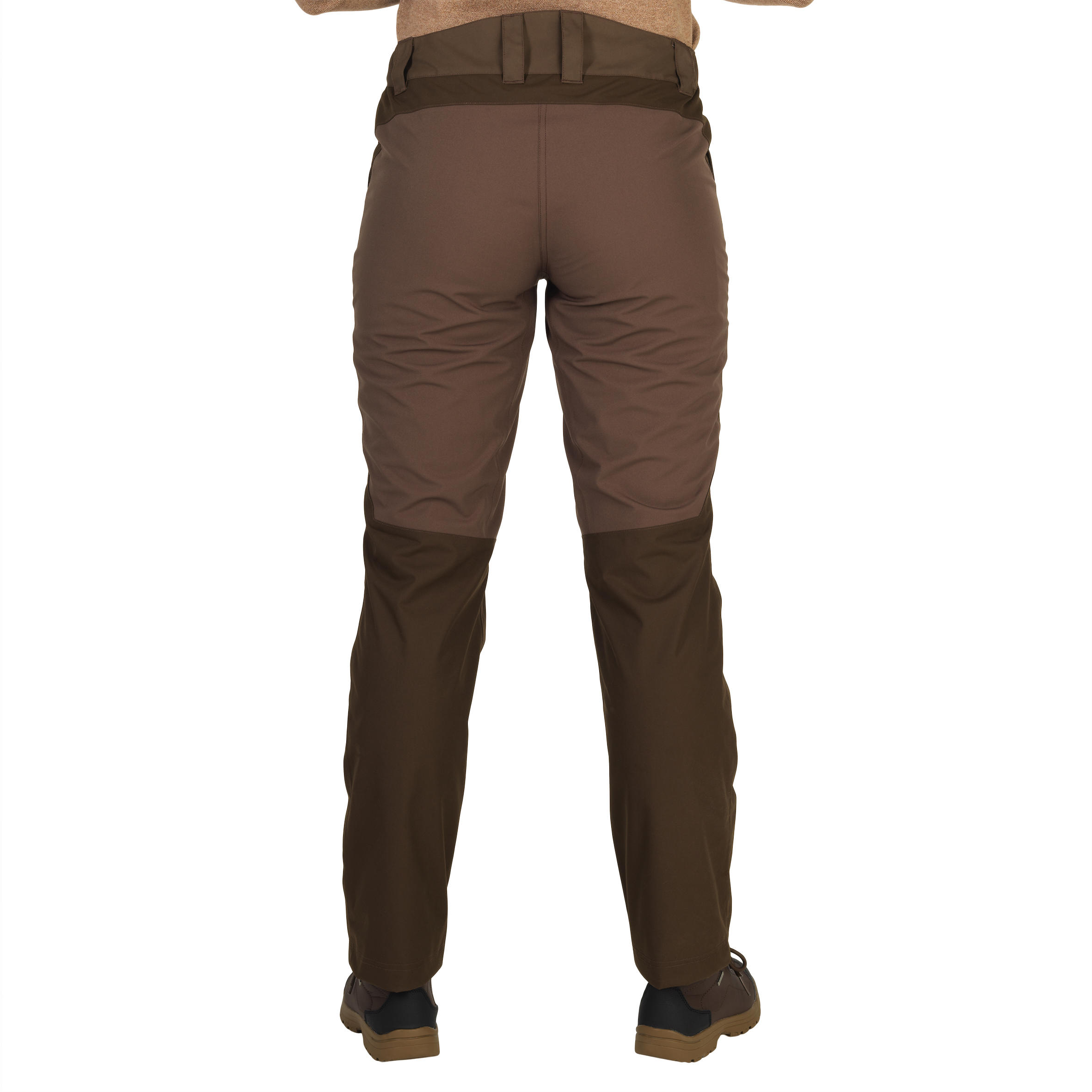 Pantaloni impermeabili caccia donna 500 marroni SOLOGNAC | DECATHLON