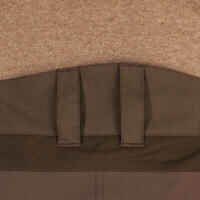 WOMEN’S WATERPROOF HUNTING TROUSERS BROWN 500