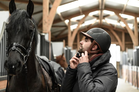 Уздечка для лошади и пони черная GLOSSY 580