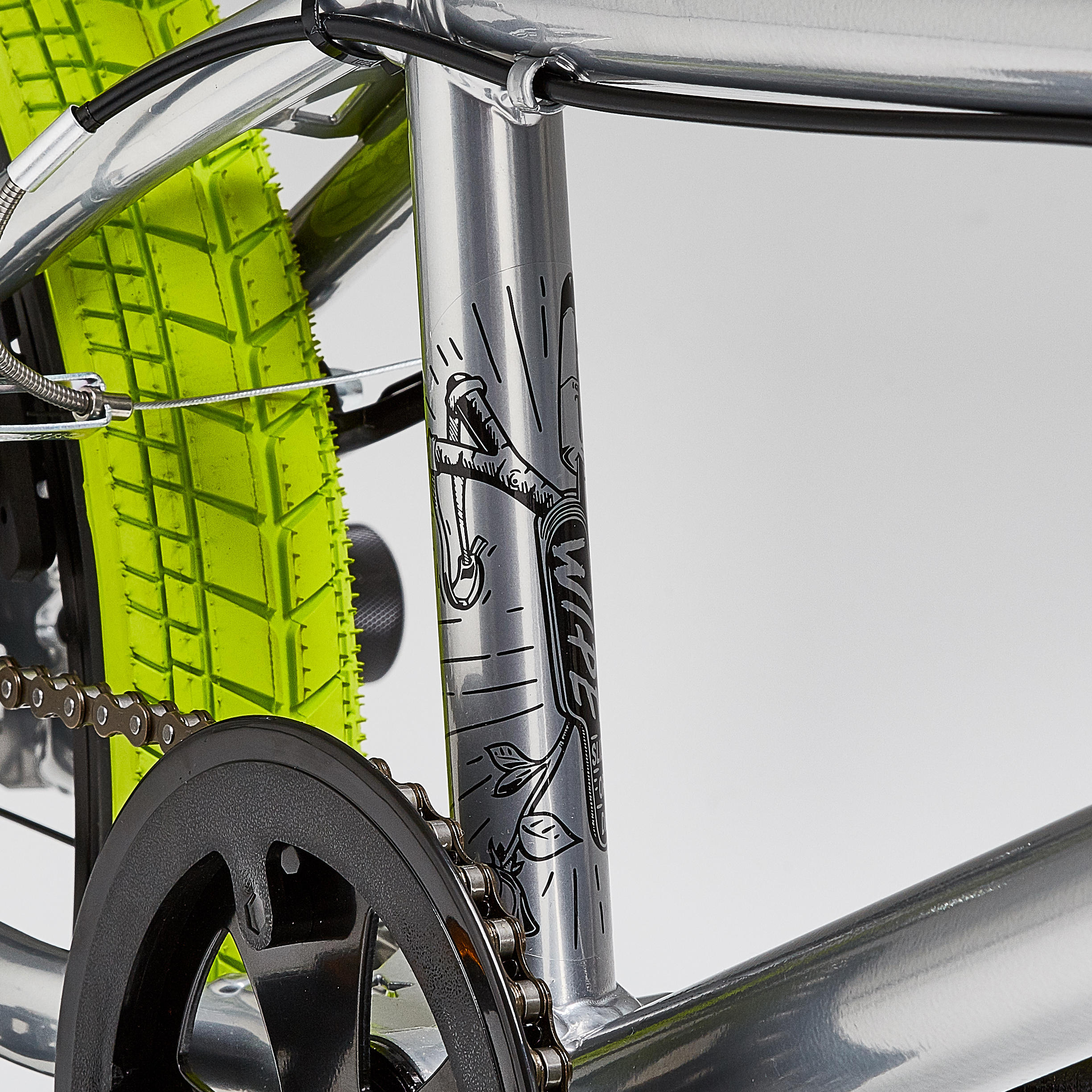 520 Wipe Kids' BMX Bike 8-14