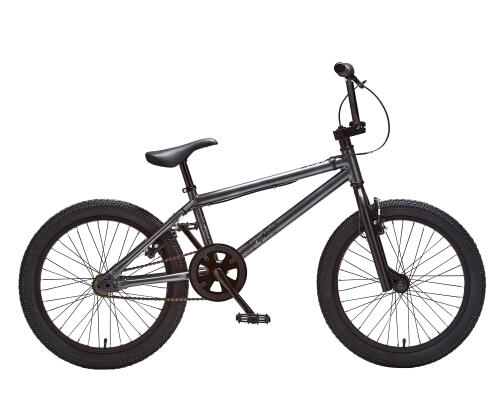 BMX-fiets kind grijs
