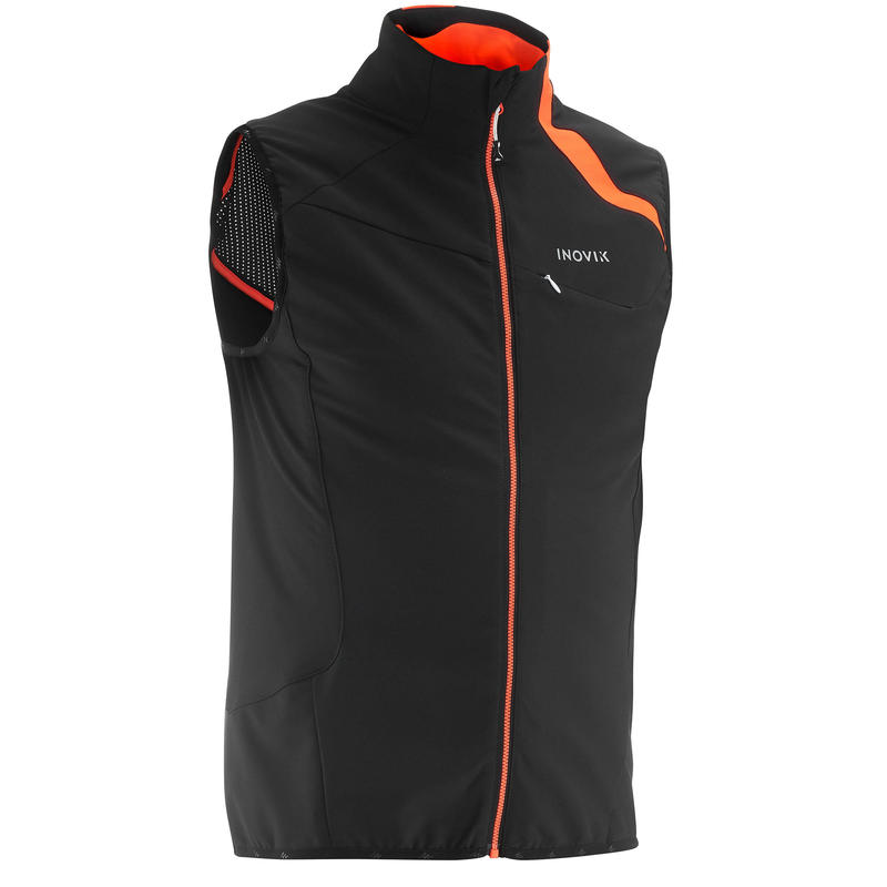 Gilet de ski de fond homme XC S VEST 500 noir Gilet de ski de fond homme XC S VEST 500 noir