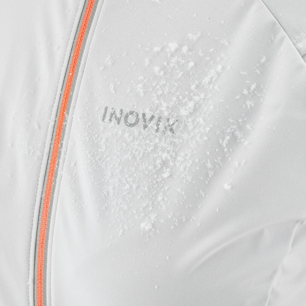 Dámska ľahká bunda XC S Jacket 500 na bežecké lyžovanie biela