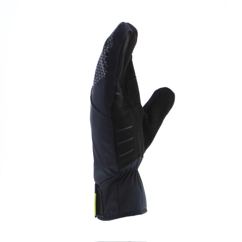 Adults' crosscountry skiing gloves XWARM 550 black Decathlon