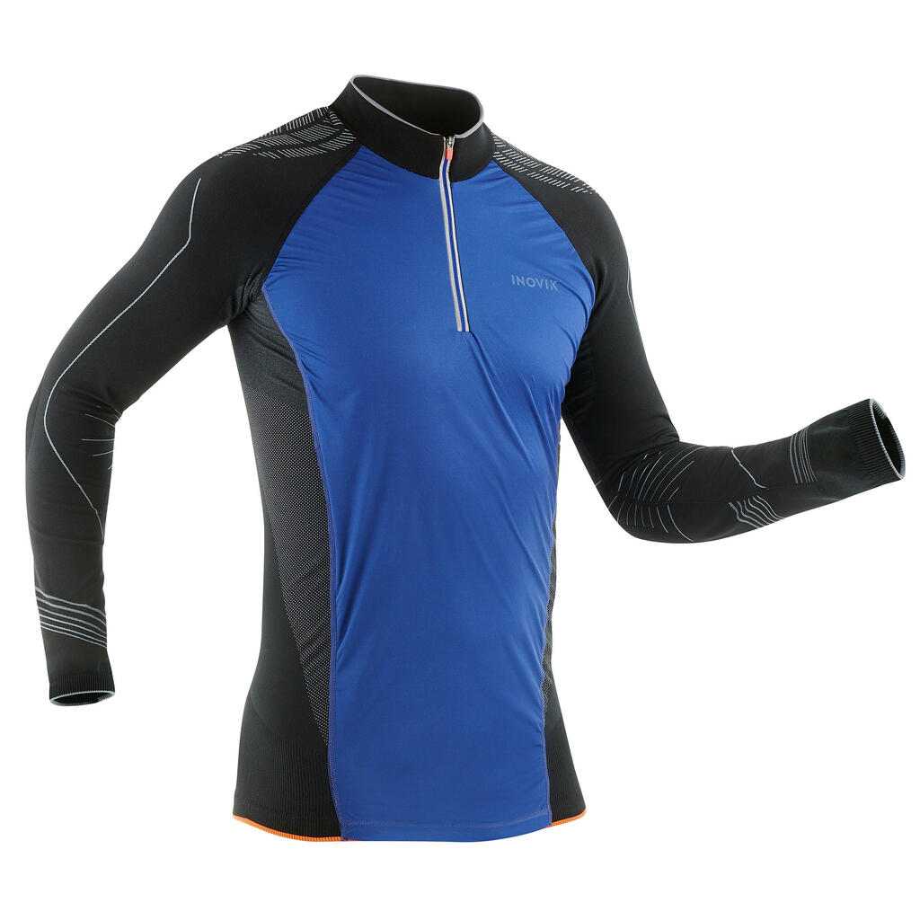 Xc s uw550 men's technical cross-country skiing t-shirt - black