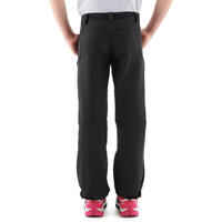 MH550 Children's Hiking Trousers - Black