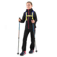 MH550 Children's Hiking Trousers - Black