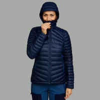 Women's Mountain Trekking Hooded Down Jacket - MT100 -5 °C