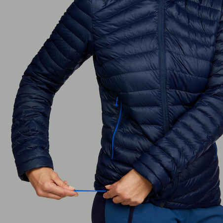 Women's Mountain Trekking Hooded Down Jacket - MT100 -5 °C