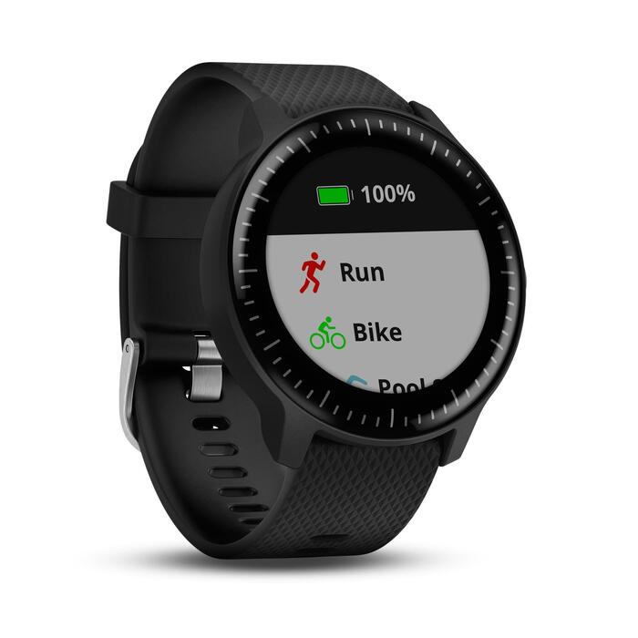Reloj conectado Vivoactive 3 Music con pulsómetro muñeca y GPS negro