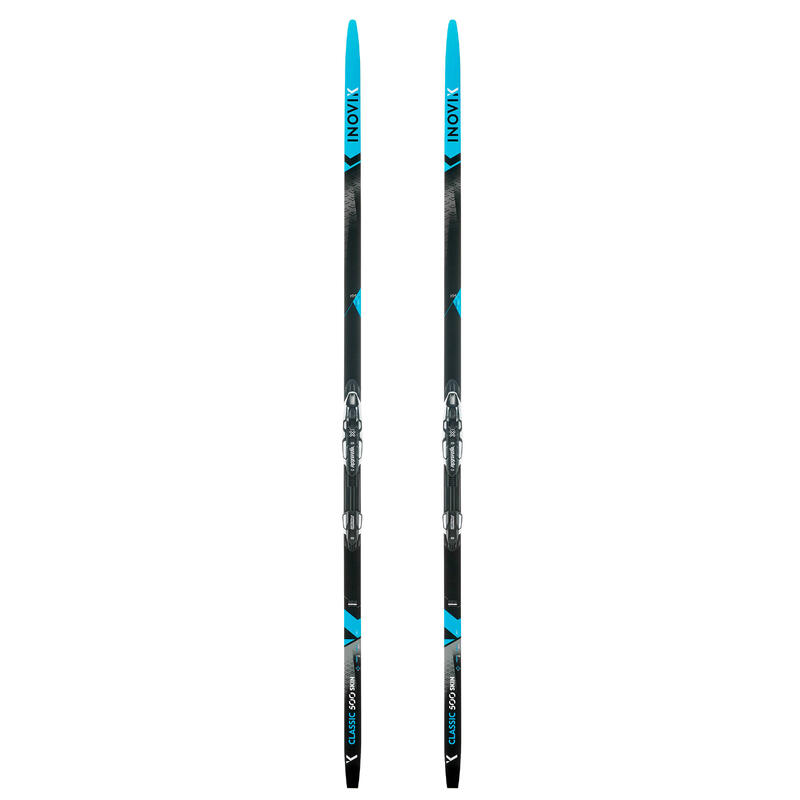 Schiuri fond cu piei XC S 500 SKIN + Legături Rottefella Adulți