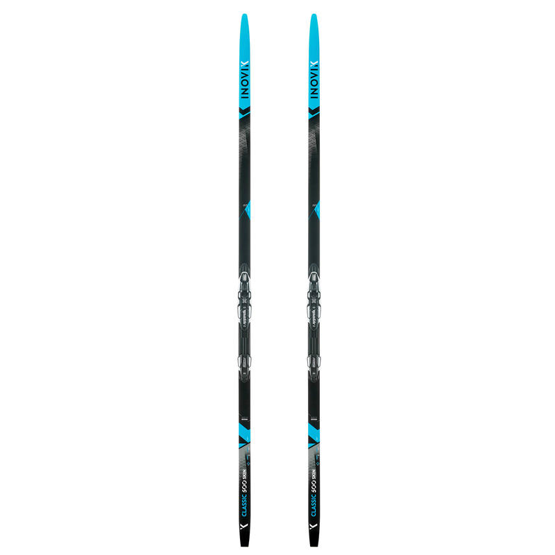 

Беговые лыжи SKIN XC S 500 + крепления Rottefela, 301348