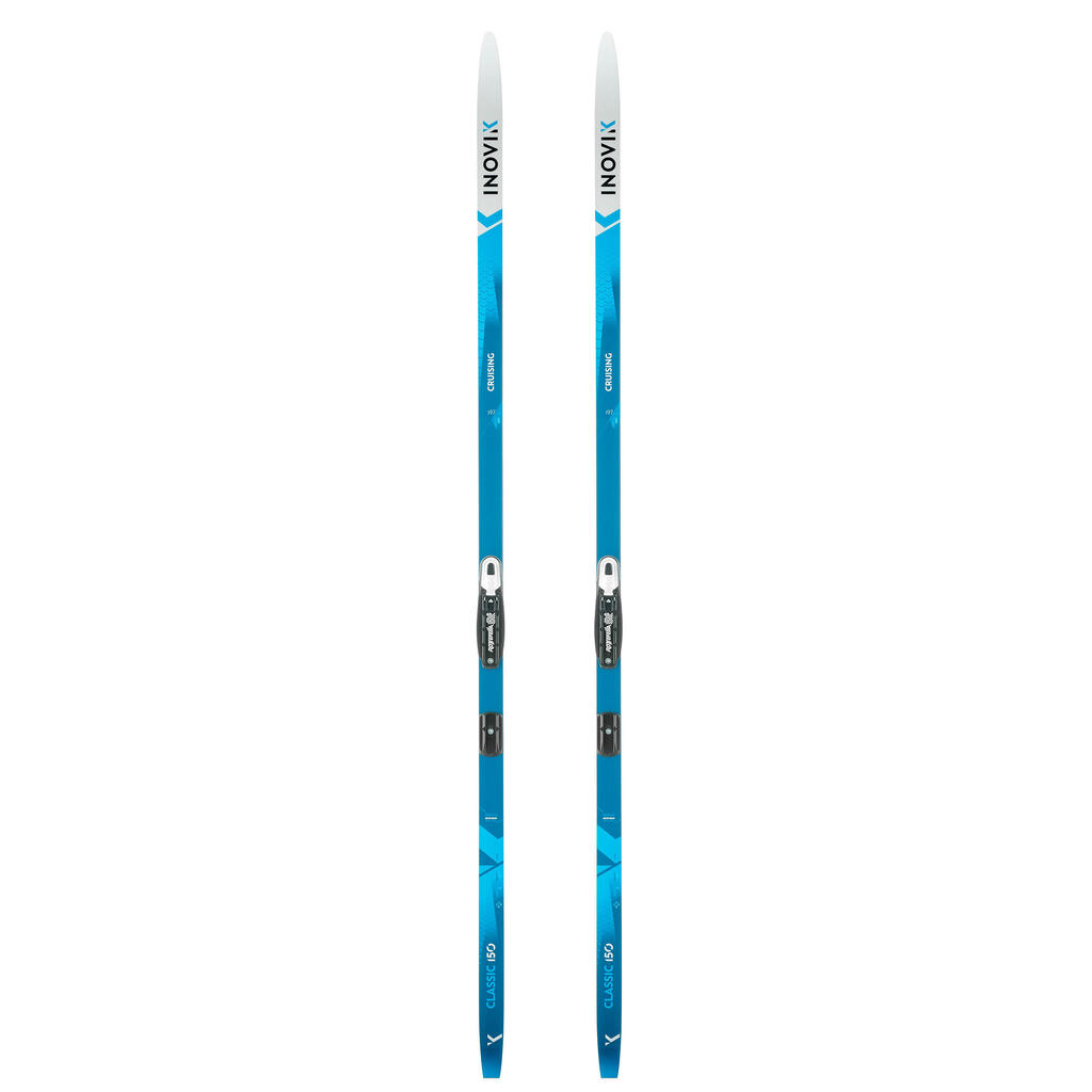 Bežky na klasický štýl XC S Ski 150 so šupinami + viazanie Rottefella