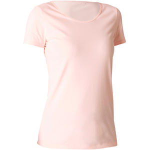 tee shirt jaune femme decathlon