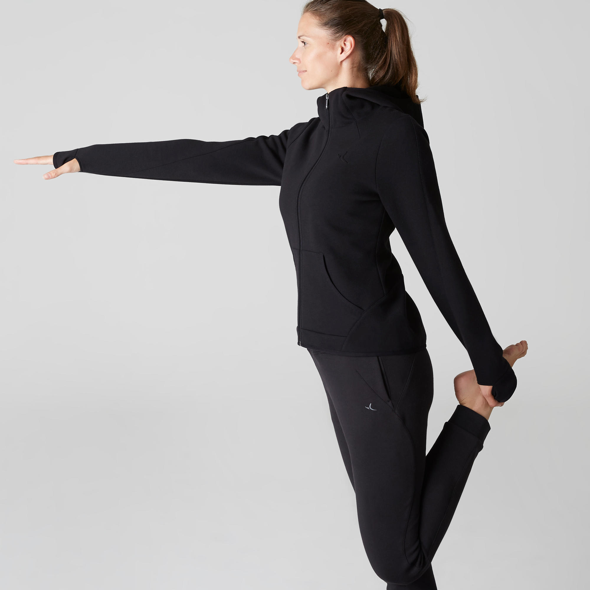Second Life - 900 Women's Stretching Hoody - Black - GOOD 2/8