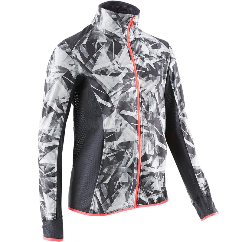 Veste S900 Gym fille imprimé blanc