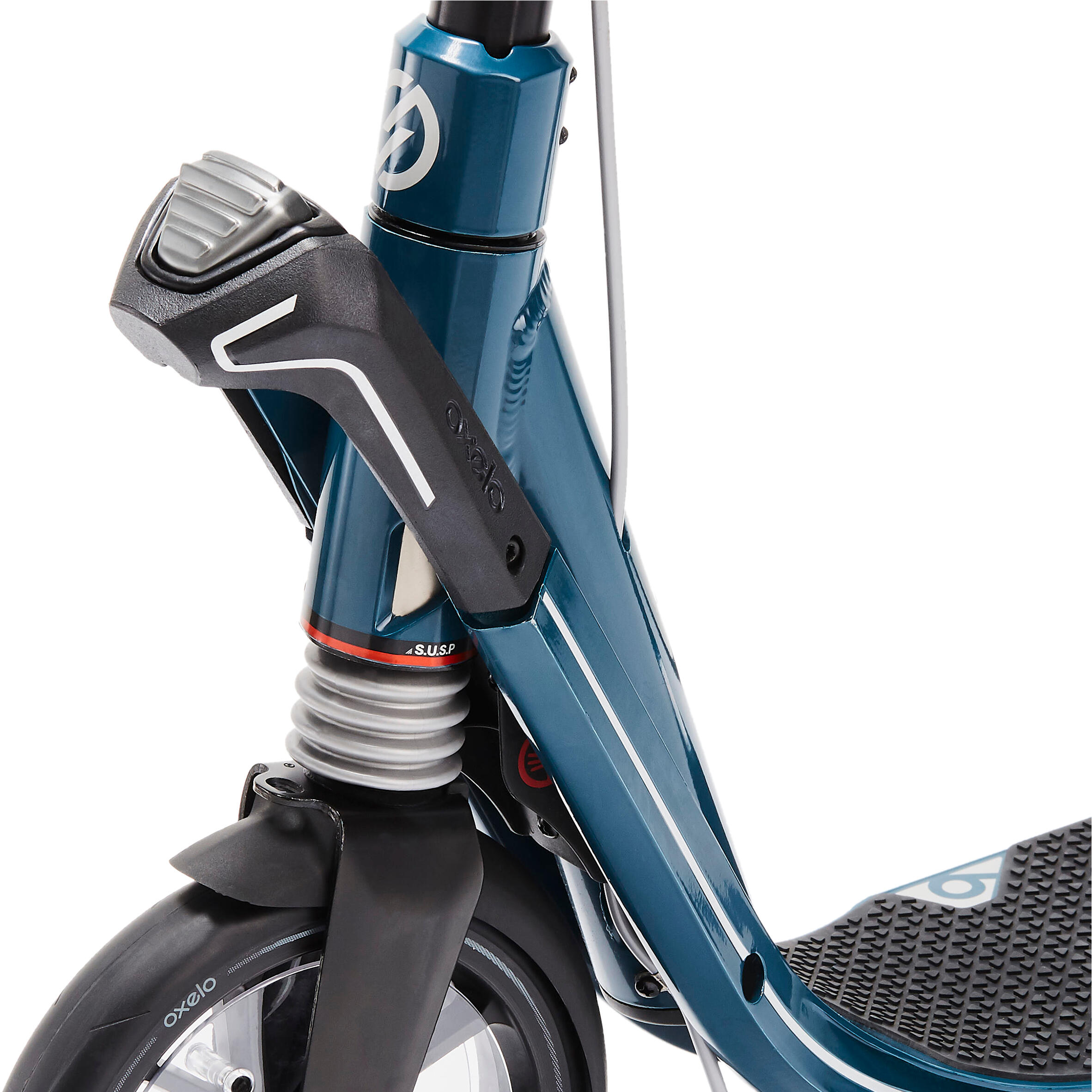 Town 9 EF V2 Adult Scooter - Petrol Blue - Decathlon