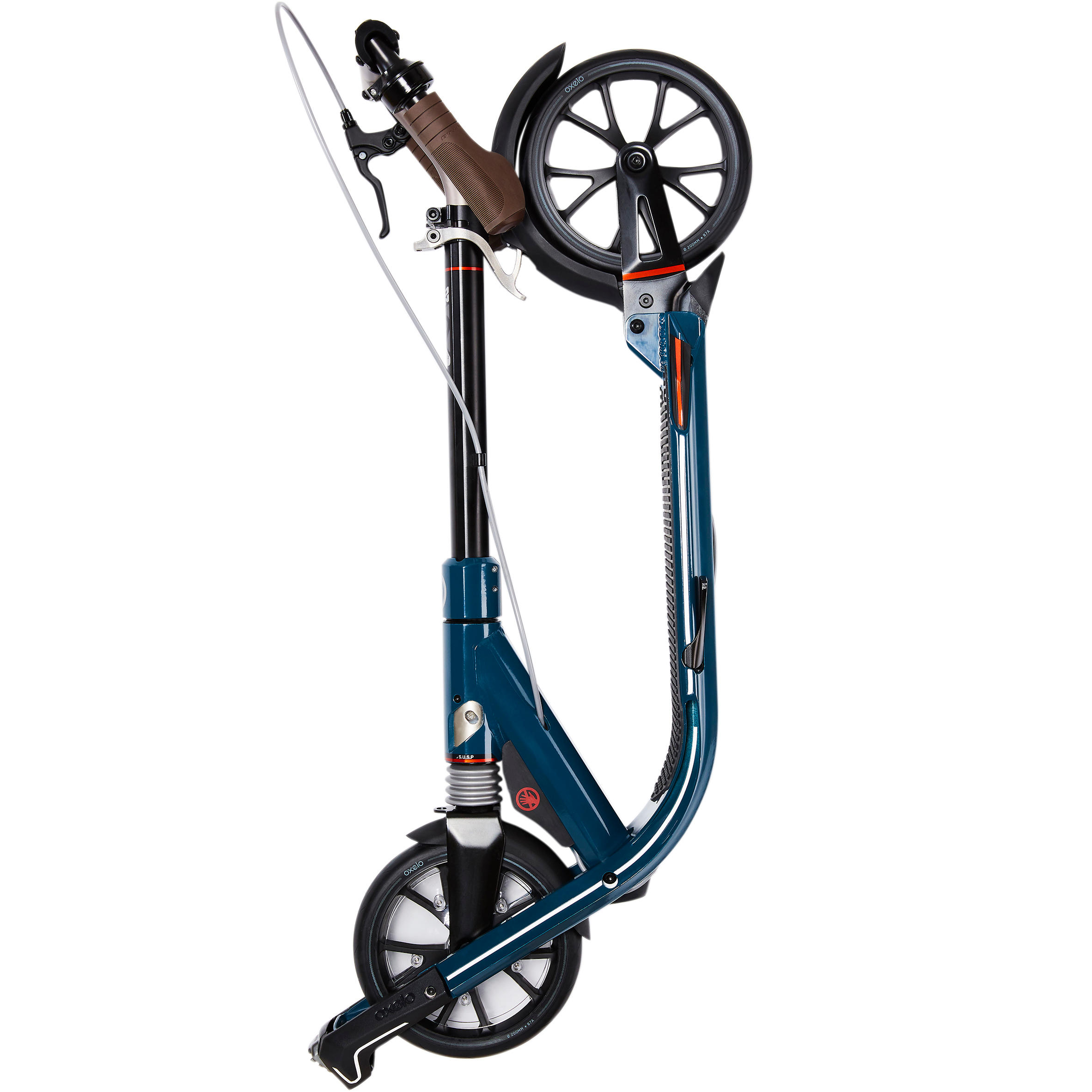 Town 9 EF V2 Adult Scooter - Petrol Blue - Decathlon