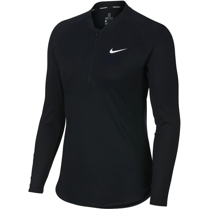 T-Shirt tenisowy Nike Dry Fit Pure damski z długim rękawem