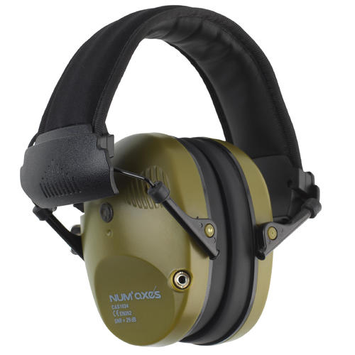 Casque Anti Bruit Chasse Electronique Num Axes Cas1034 Vert Pour Les Clubs Et Collectivites Decathlon Pro