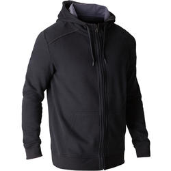 900 Hooded Gentle Gym & Pilates Jacket - Black