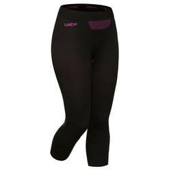 Pantaloni termici sci donna 580 I-SOFT neri