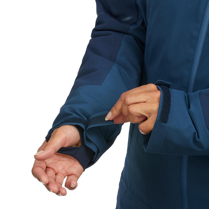 Women's Downhill Ski Jacket Red WEDZE Decathlon