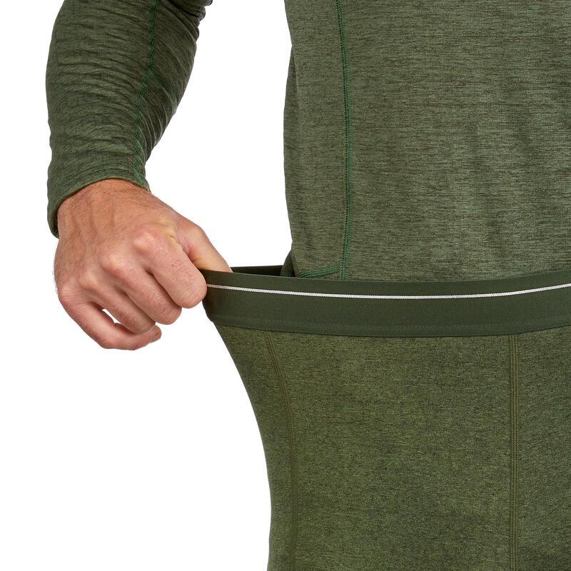 Skiunterhose 500 Herren grün