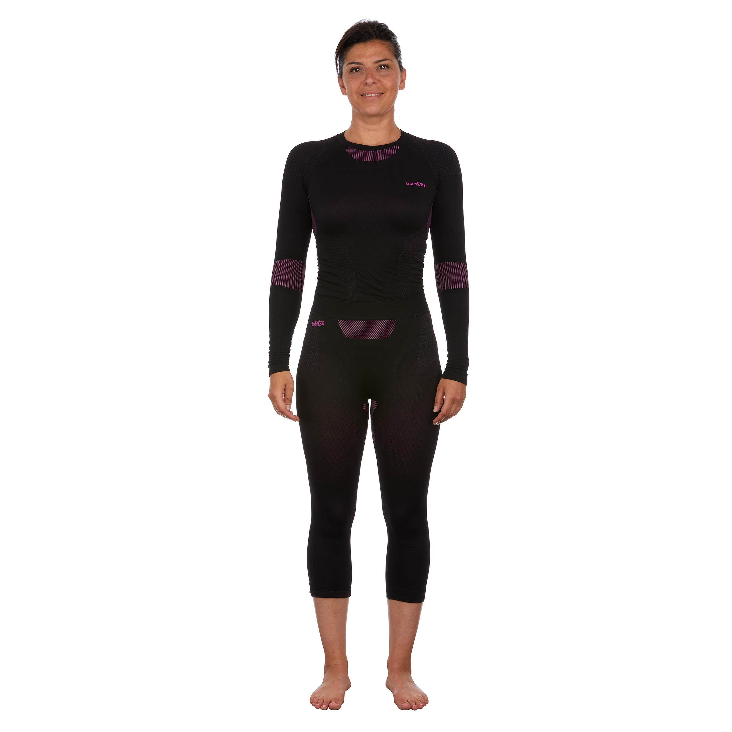 Pantaloni termici sci donna 580 I-SOFT neri WEDZE | DECATHLON